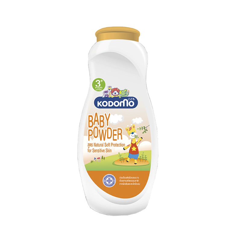 Kodomo Baby Powder Natural Soft Protection ສໍາລັບຜິວບອບບາງ 400g