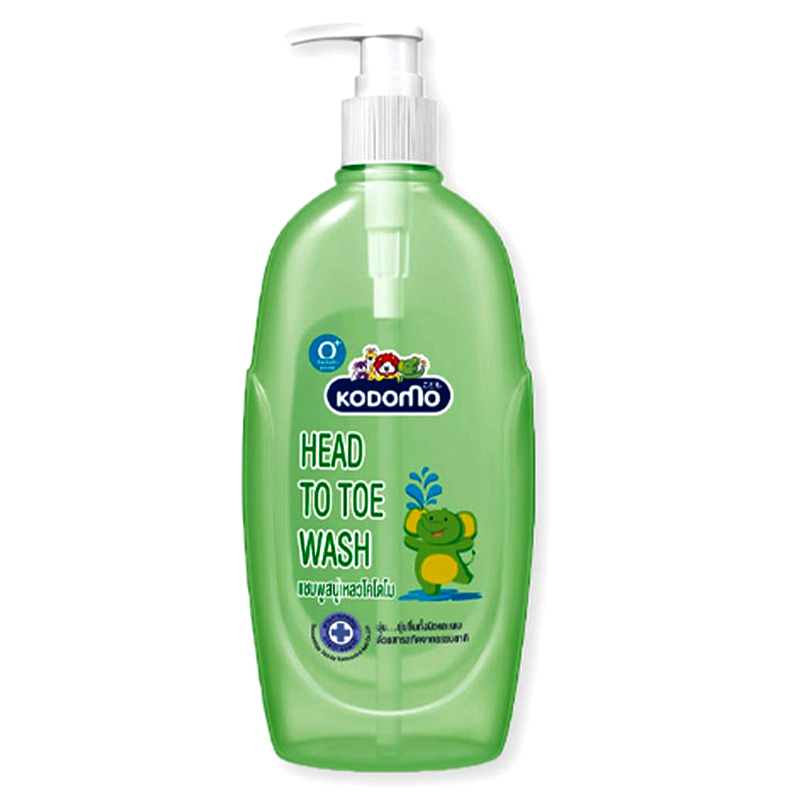 Kodomo Head to Toe Wash Baby Bath Newborns 0+ Soft And Delicate