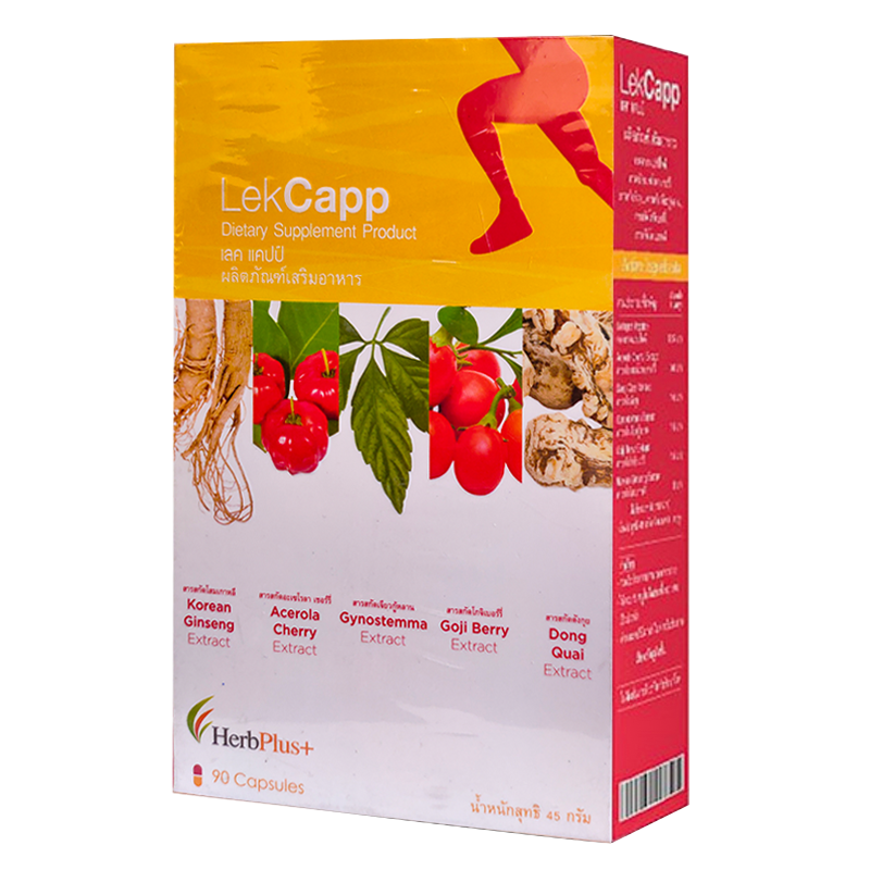 LekCapp Dietary Supplement Product Size 90g boxes of 90 Capsules