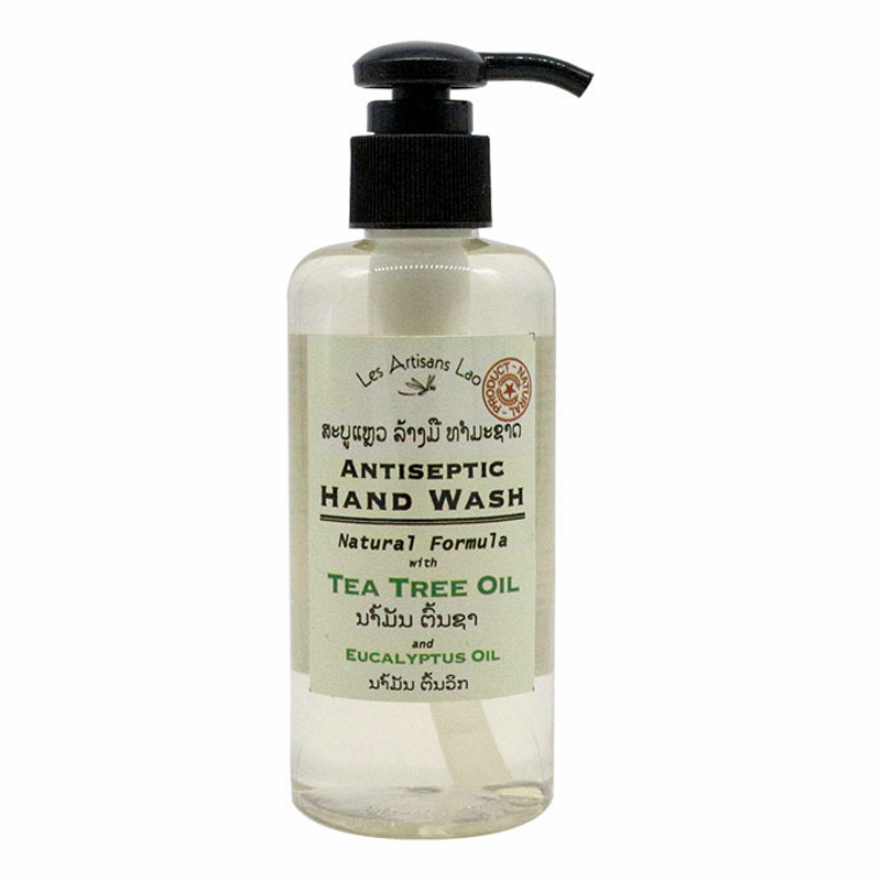 Les Artisans Lao Antiseptic Hand Wash Natural Formula with Tea Tree Oil and Eucalyptus Oil 200ml