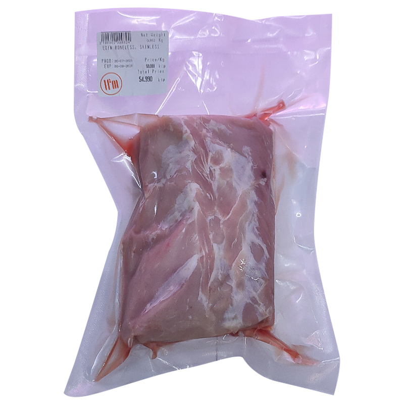 Loin boneless Skinless Size ຂະໜາດ 650g - 1kg ລາຄາຕໍ່ຊອງ