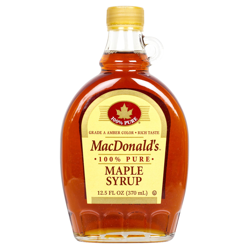 MACDONALDS MAPLE SYRUP 100% ບໍລິສຸດ 370ML