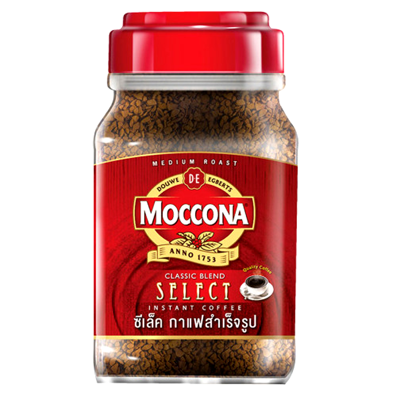 Moccona Classic Blend Select Instant Coffee Medium Roast Size 190g
