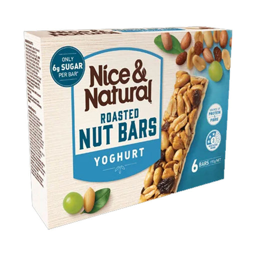 Nice & Natural Nut Bar Yoghurt 6 Pack 192g