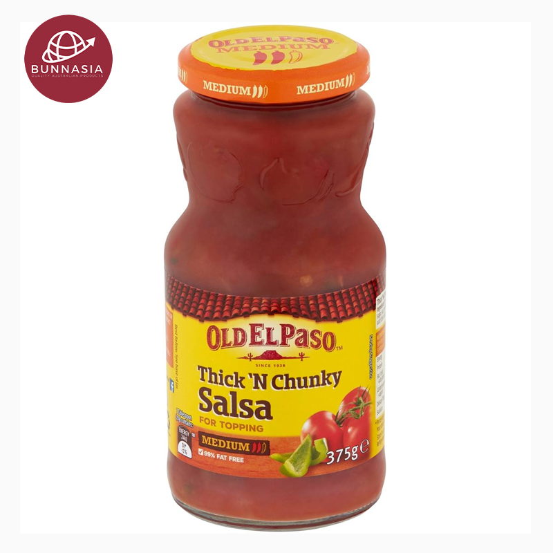 Old El Paso Medium Salsa Thick & Chunky 375g