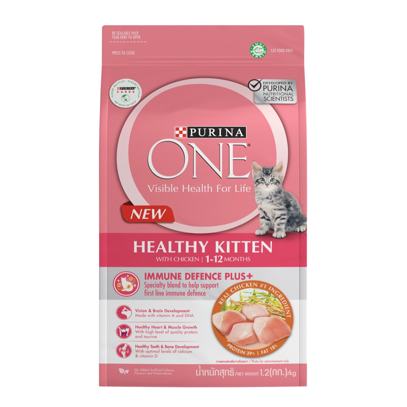 One Visible Health For Life Healthy kitten With Chicken 1-2Months 1.2kg