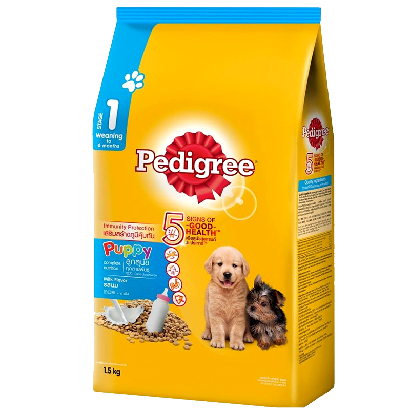 Pedigree for 1 month puppy 2025