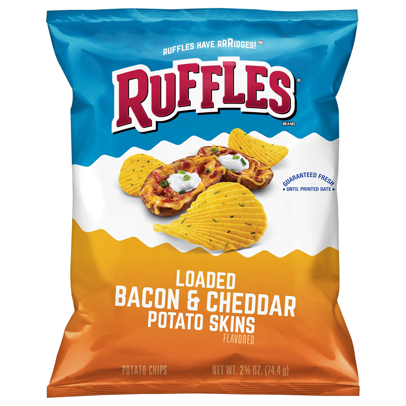 RUFFLES LOADED BACON & CHEDDAR 10 OZ