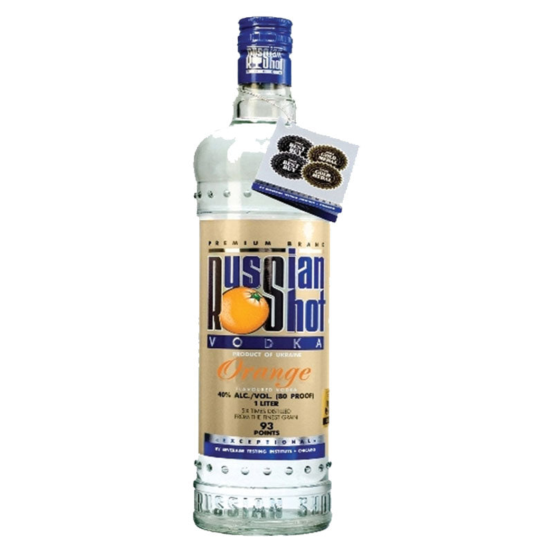 RUSSIAN SHOT ORANGE VODKA 1L
