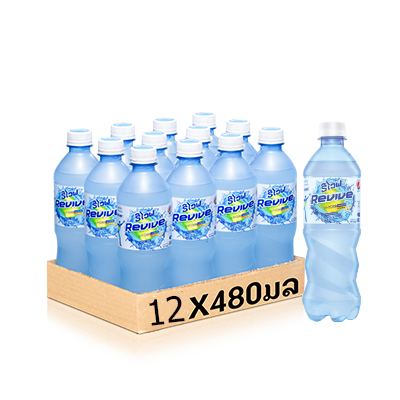 7up Revive 480ml bottle per pack of 12 bottles