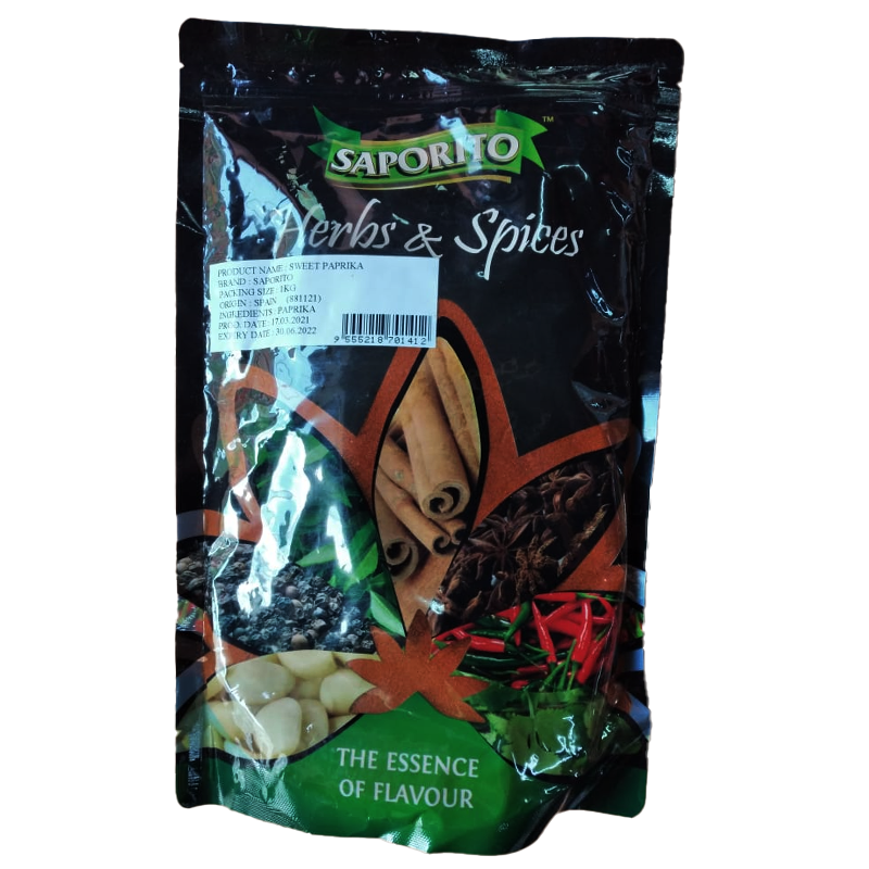 Saporito Sweet Paprika Powder 1kg