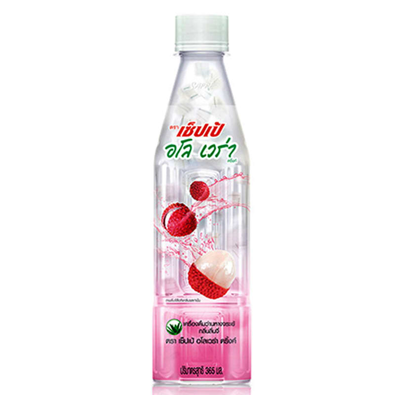 Sappe Aloe Vera Drink Lychee Flavour Aloe Vera Drink Size 365ml