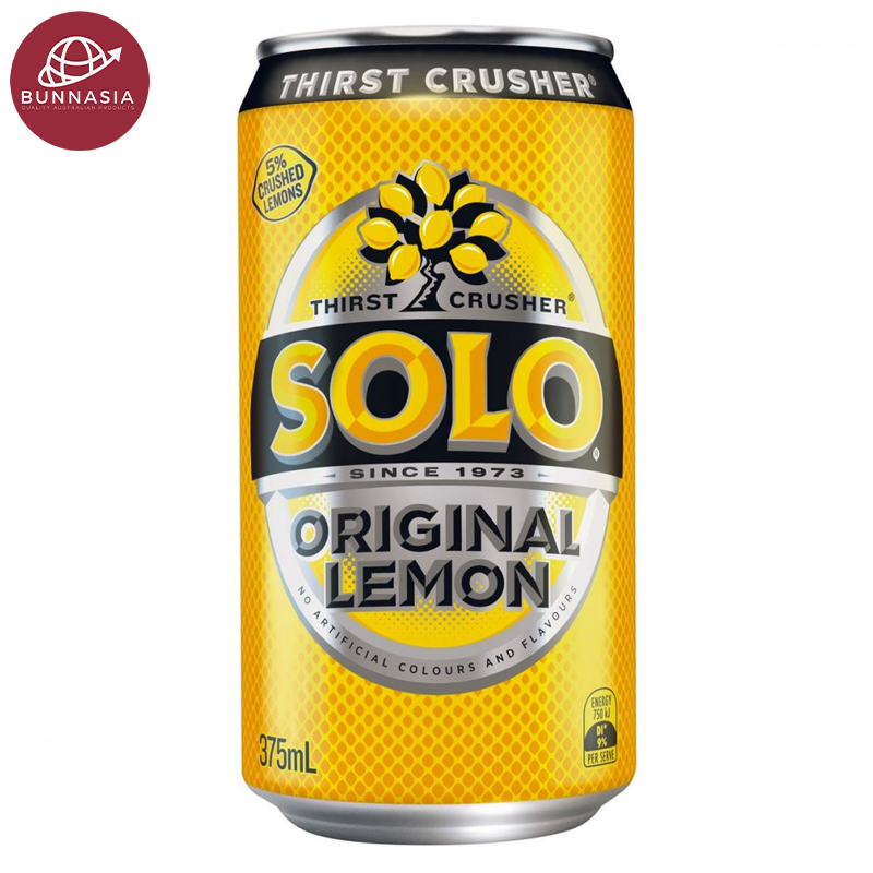 Solo Original Lemon Flavor Soft Drink 375ml