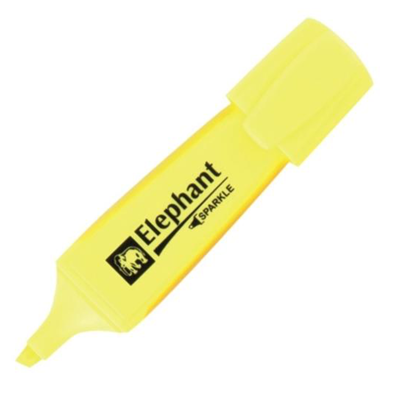 Highlighter text marker (yellow color)