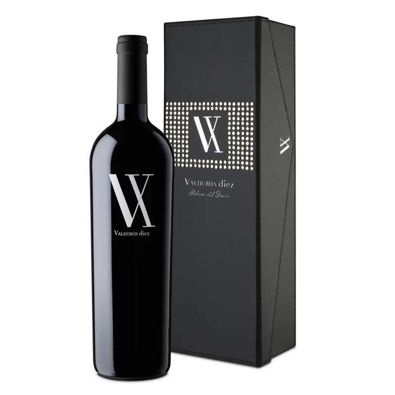 ວາຍ VALDUBON DIEZ X with gift box,Ribera Del Duero 750 ມລ