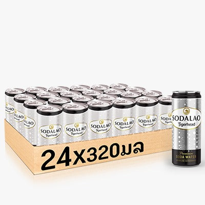 Soda Lao 320ml can per pack of 24 cans