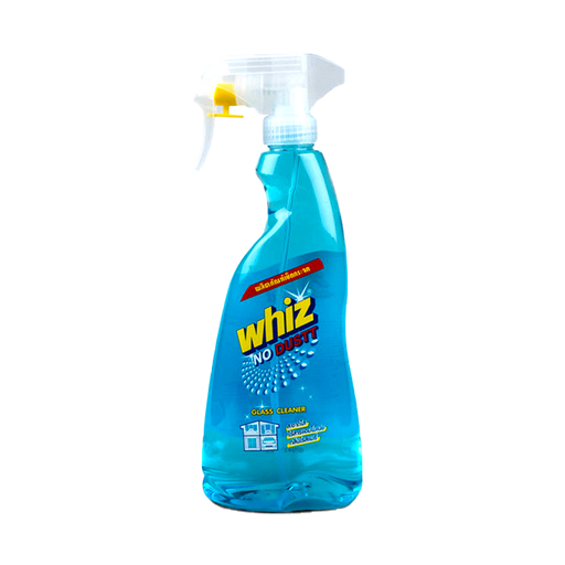 Whiz No Dust Glass Cleaner Rosmary Blue Scent Size 520ml