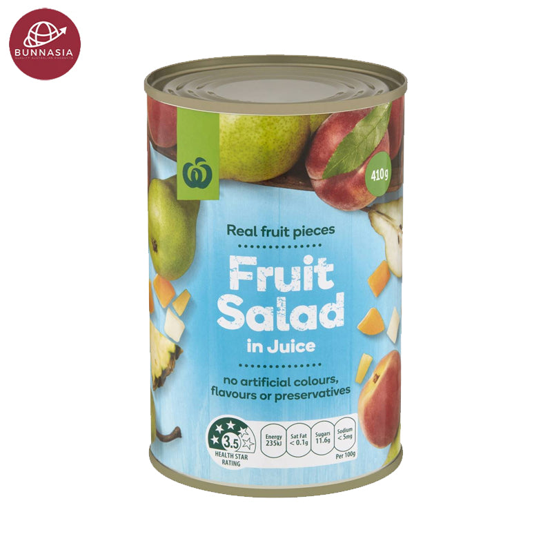 ສະຫຼັດຫມາກໄມ້ Woolworths ໃນນ້ໍາ 410g