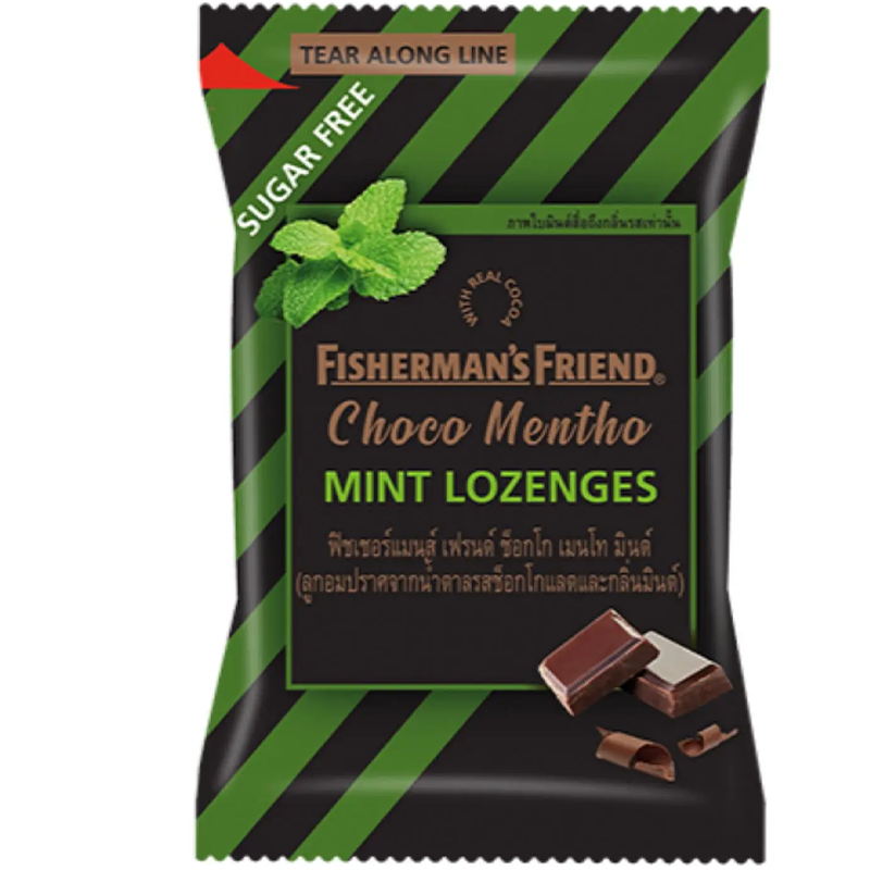 Fisherman’s Friend Choco Mentho Mint Lozenges 25g