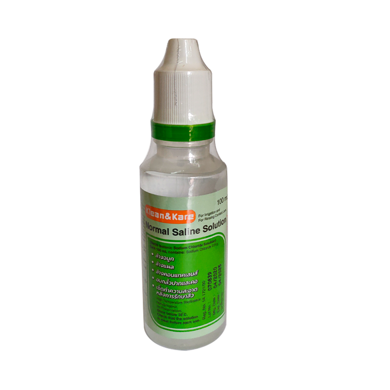 klean & kare Normal Saline Solution ຂະໜາດ 100 ml