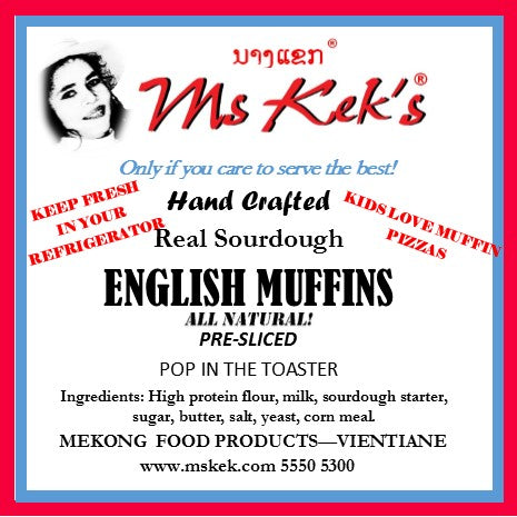 Sourdough English Muffin 4 pcs