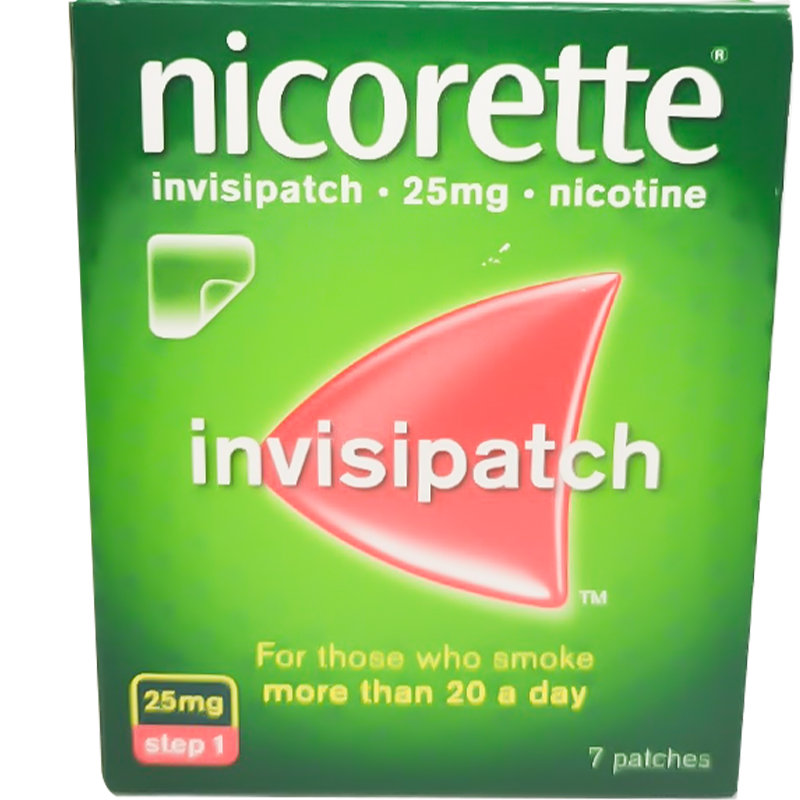 Nicorette Invisipastch 25mg (7 Patches )