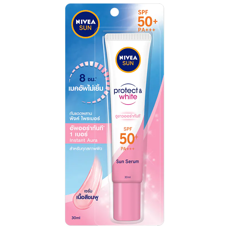 Nivea Sun Protect & White Instant Aura Serum SPF50+ PA+++
