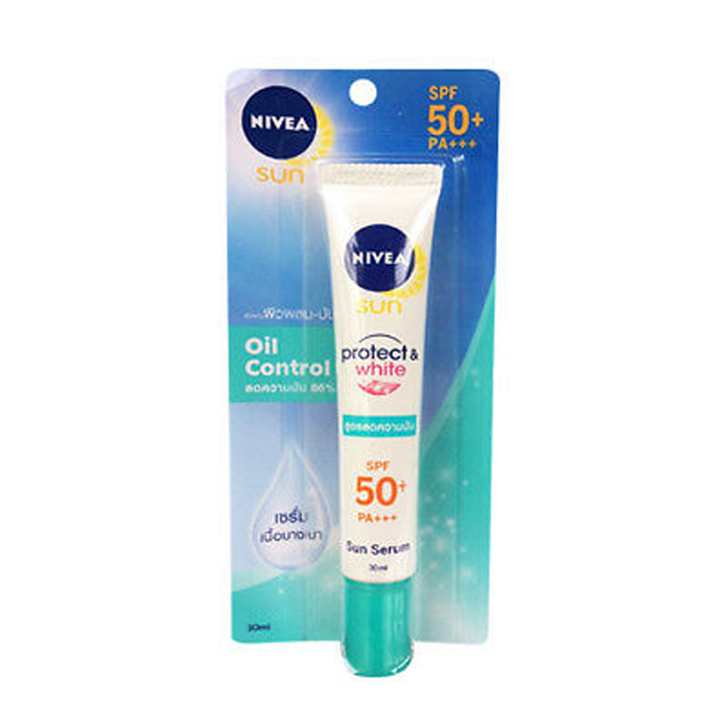 Nivea Sun Protect & White Oil Control Serum SPF50+ PA+++