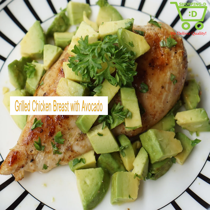 Grilled Chicken Breast with Avocado