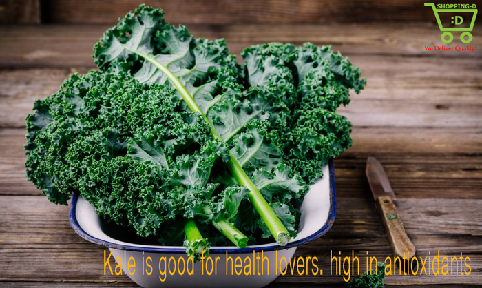 Kale is good for health lovers high in antioxidants