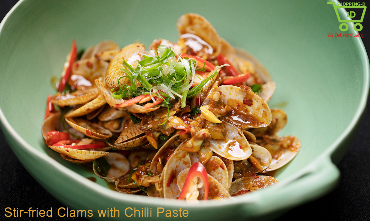 Stir-fried Clams with Chilli Paste