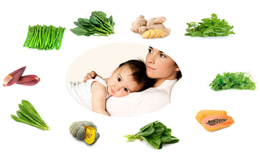 ສຸດຍອດ 10 ພືດຜັກໝາກໄມ້ຊ່ວຍເພີ່ມນ້ຳນົມແມ່