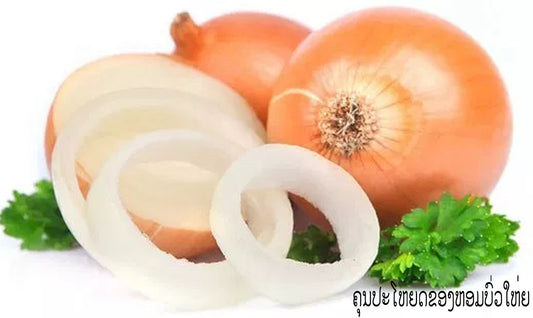 ຄຸນປະໂຫຍດຂອງຫອມບົ່ວໃຫ່ຍ