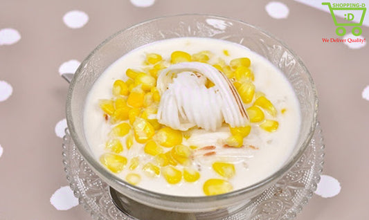 ເມນູບວດສາລີໝາກພ້າວອ່ອນ