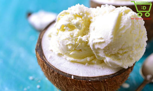 ກະແລ້ມ Homemade ລົດໝາກພ້າວນົມສົດ