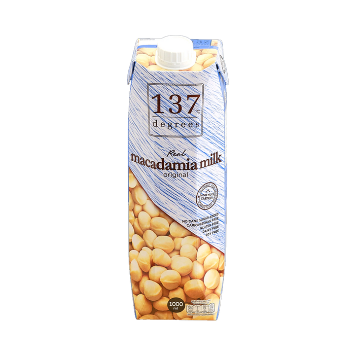 137 Degrees Macadamia Milk 1L
