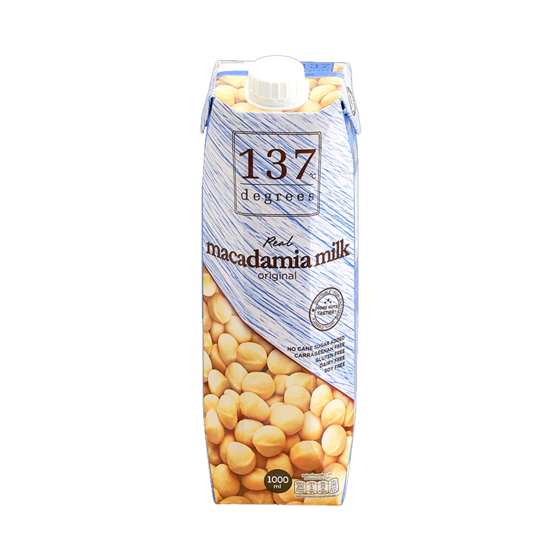 137 Degrees Macadamia Milk 1L