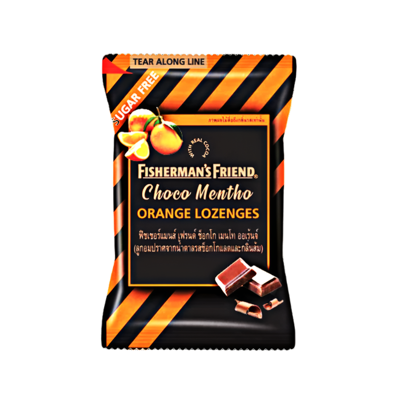 Fisherman’s Friend Choco Mentho Orange Lozenges 25g