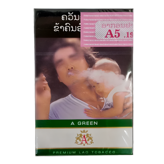 A Green Premium Lao Tobacco Per pc