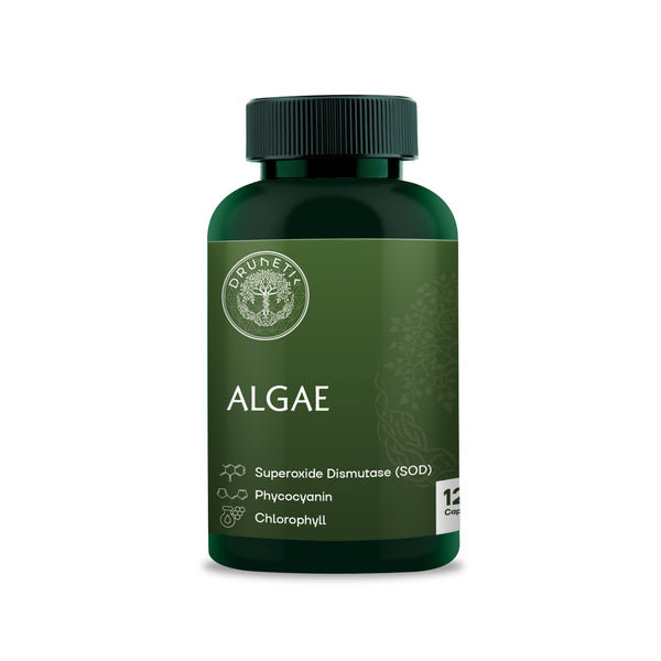 DRUNETIC - Organic Spirulina & Chlorella Detox Supplement | Natural Liver & Digestive Support