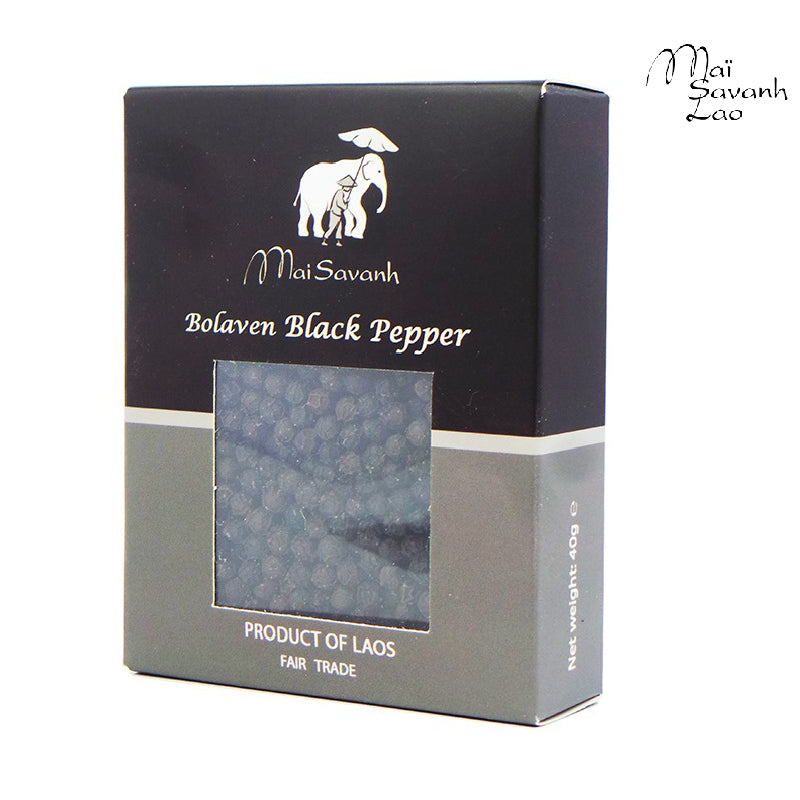 Mai Savanh Lao Organic Black Peppercorn