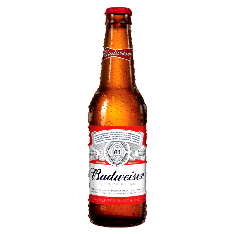 Budweiser ເບຍ King of Beers Bottle Size 330ml