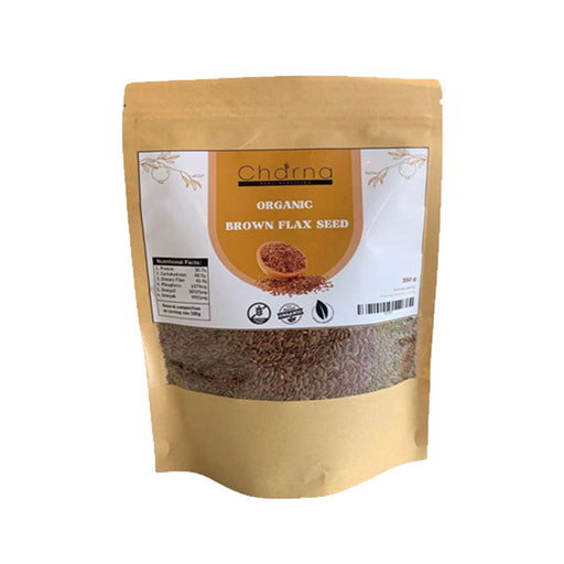 CHARNA Brown flax seeds 350g