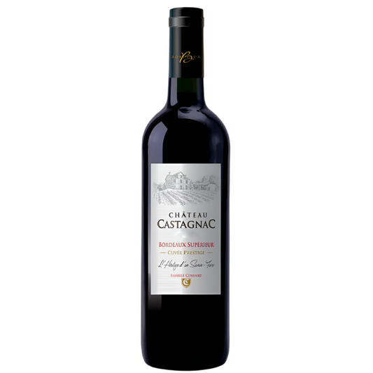 ວາຍ CHATEAU CASTAGNAC, BORDEAUX SUPERIEUR 750 ມລ