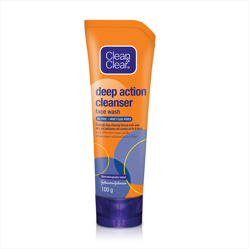 CLEAN & CLEAR Deep Action Cleanser 100g