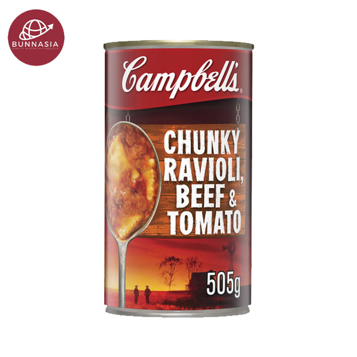 Campbell's Soup Chunky Ravioli Beef & Tomato 505g
