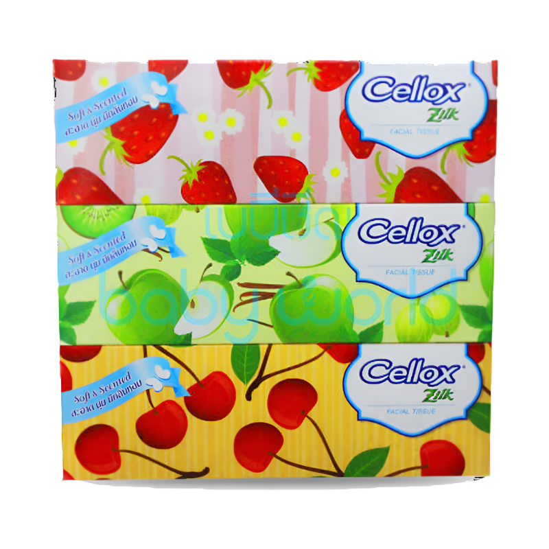 Cellox  Soft & Scented Tissues (3Boxes)