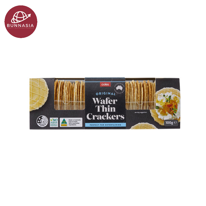 Coles Crackers Wafer Crackers 100g — ShoppingD Service Platform