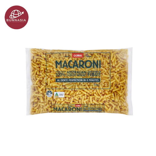 Coles Durum Wheat Pasta Macaroni 500g