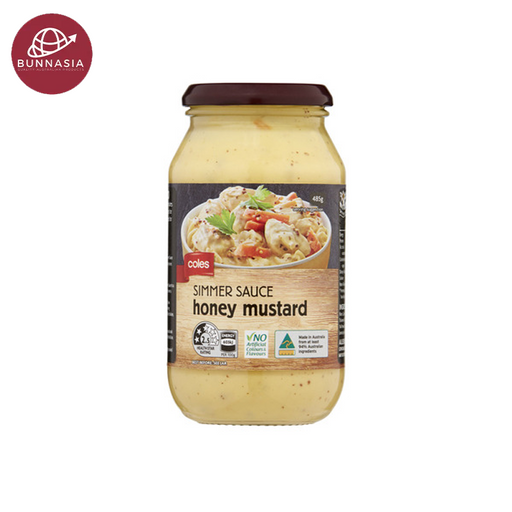Coles Simmer Sauce Honey Mustard 485g